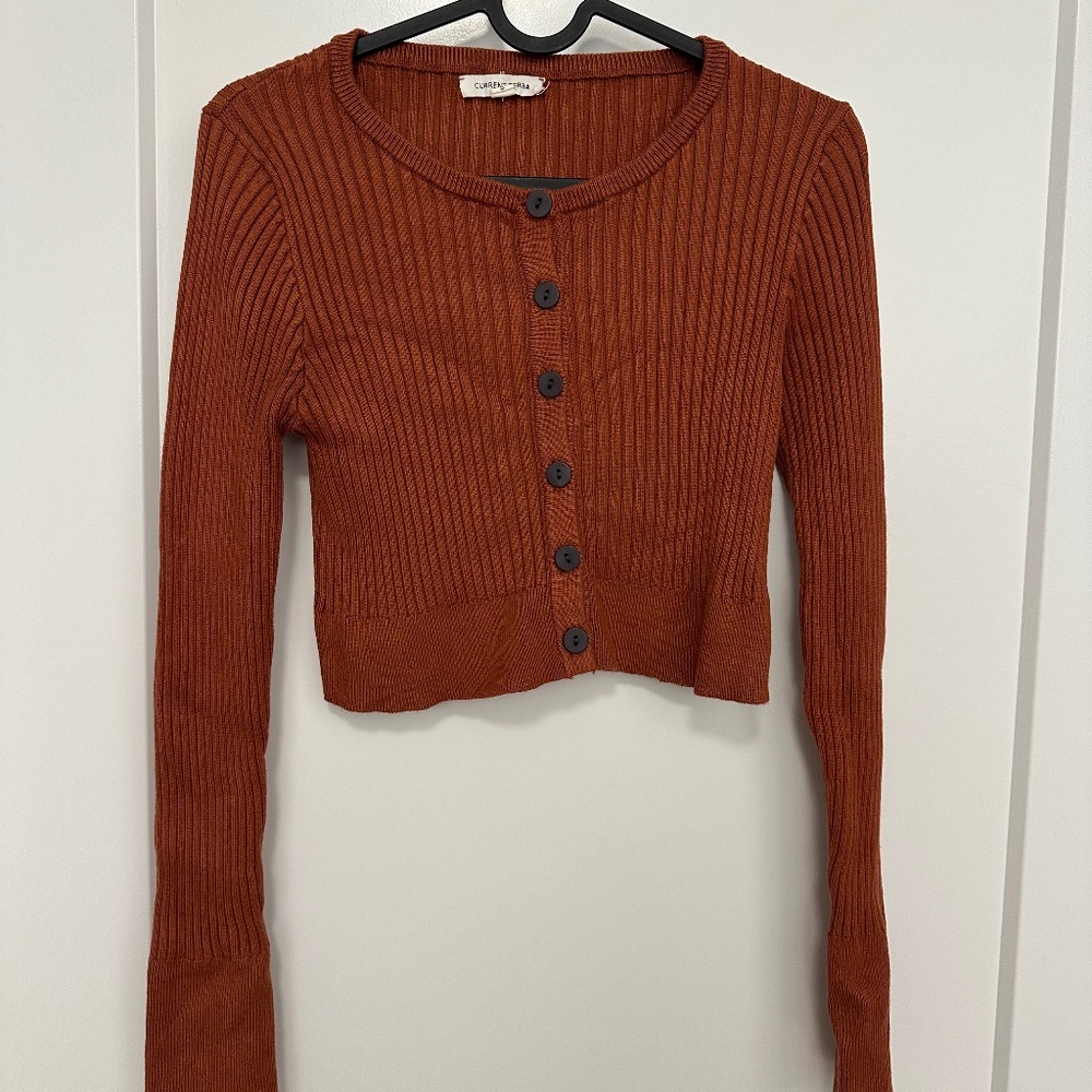 Current Terra Button Up Sweater, S